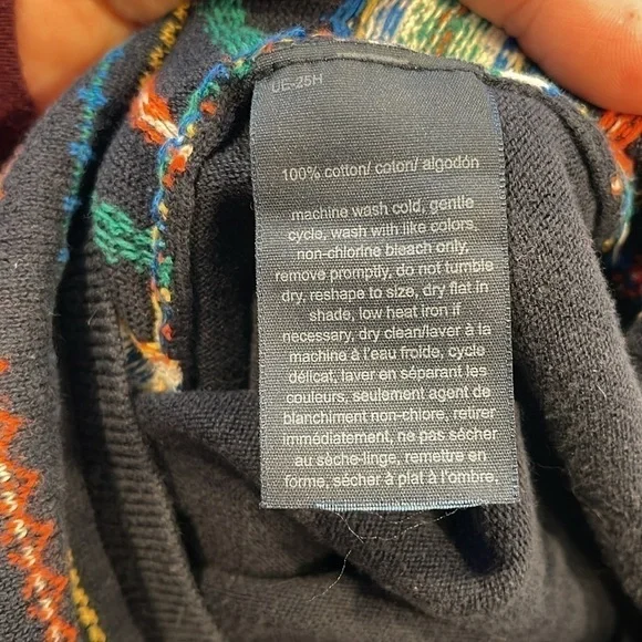 TOMMY HILFIGER Ivy Float V-Neck Sweater Size Medium - Picture 4 of 8